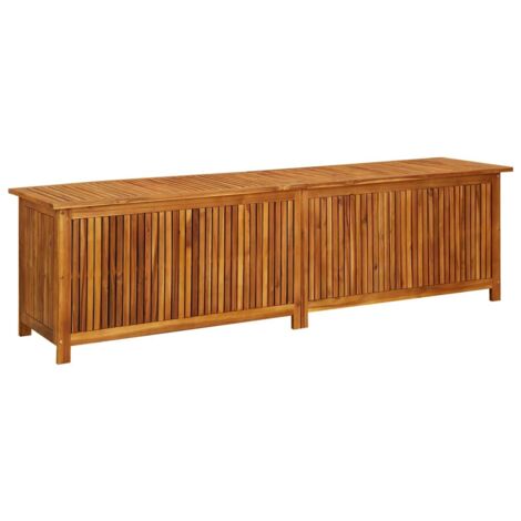 vidaXL Aufbewahrungsbox Garten 200x50x58 cm aus Akazienholz