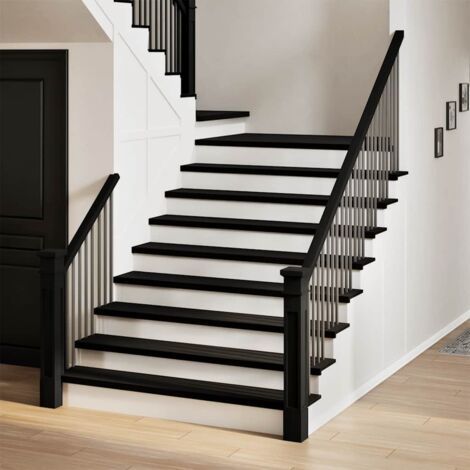 Treppenstufen 20 Stk. Dunkelbraun 110x30x2 cm Massivholz Eiche vidaXL