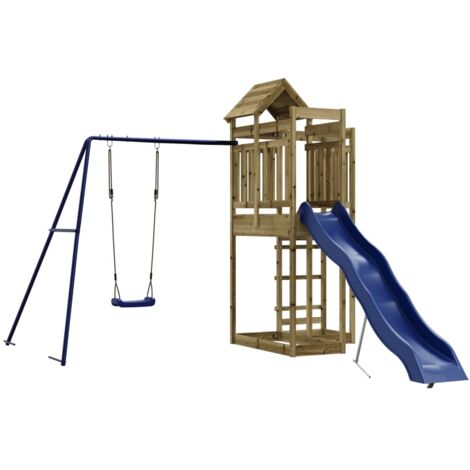 Spielturm Imprägniertes Kiefernholz vidaXL