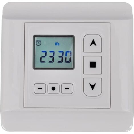 Regler für Drehmotor mit programmierbarer Zeitschaltuhr