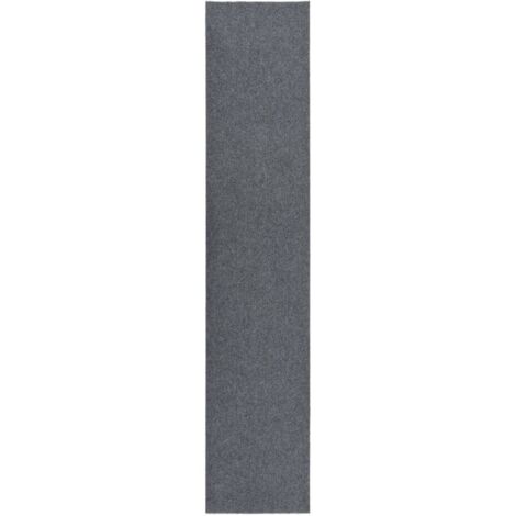Schmutzfangläufer 100x500 cm Grau vidaXL