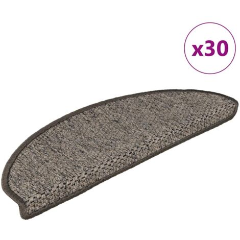 Stufenmatten Selbstklebend Sisal-Optik 30 Stk. 65x21x4cm vidaXL