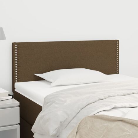 Maison Exclusive Kopfteil Dunkelbraun 100x5x78/88 cm Stoff (1/5)