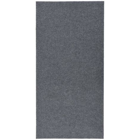Schmutzfangläufer Grau 100x200 cm vidaXL