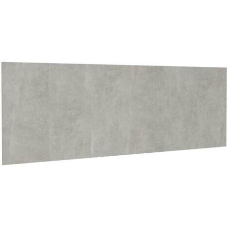 Kopfteil Betongrau 240x1,5x80 cm Holzwerkstoff vidaXL
