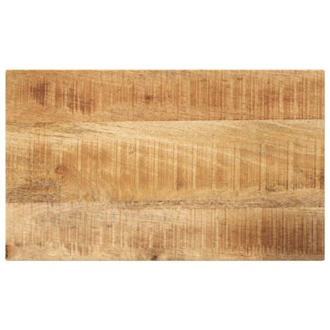 Tischplatte 40x20x2,5 cm Rechteckig Raues Massivholz Mango vidaXL882102