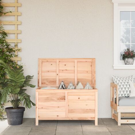 Gartentruhe 99x50x56,5 cm Massivholz Tanne vidaXL