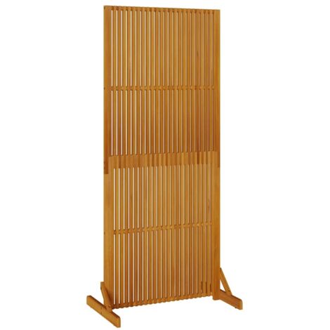 Sichtschutz Innen/Außen 180,5 cm Massivholz Akazie vidaXL