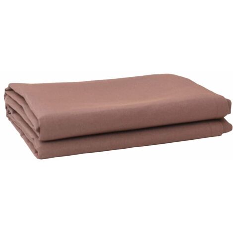 Markisen-Ersatzstoff Braun 10 x 1,6 m Stoff vidaXL