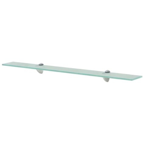 vidaXL Floating Shelf Glass 80x20 cm 8 mm