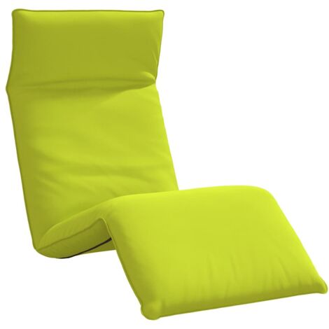 Sonnenliege Klappbar Knallgrün 175x54x8,5 cm Oxford-Gewebe vidaXL