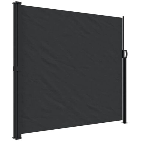 Retractable Seitenmarkise Schwarz 180x300 cm (1/5)