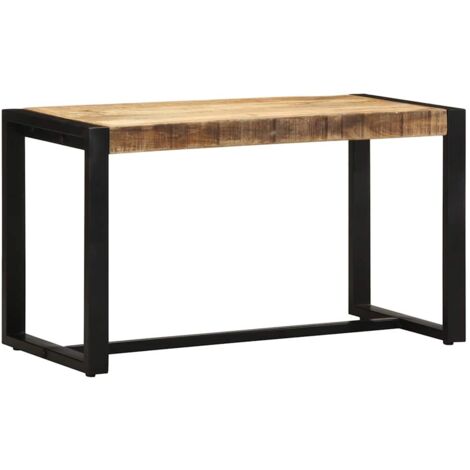 vidaXL Bank 80x35x45 cm Raues Massivholz Mango
