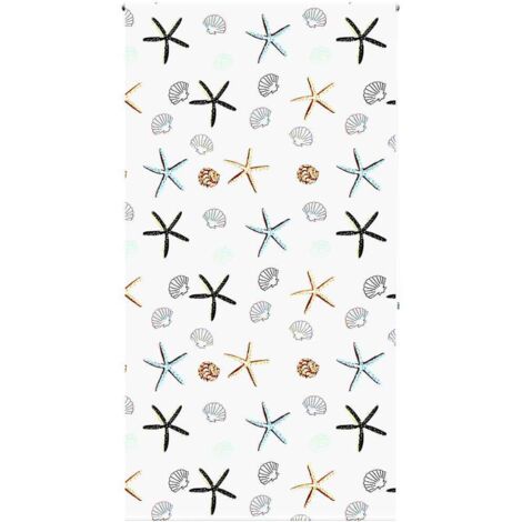 Duschrollo 130x240 cm Stoffbreite 126 cm vidaXL
