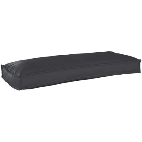 Palettenkissen für Bank Schwarz 100 x 40 x 8 cm Oxford Stoff vidaXL