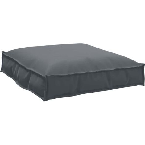 Pallet-Kissen für geeigneten Sitz Anthrazit 70 x 70 x 12 cm vidaXL