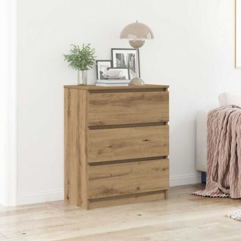 Sideboard Artisan-Eiche 60x35x76 cm Holzwerkstoff vidaXL