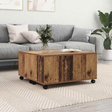 Couchtisch Altholz 75 x 75 x 38 cm Holzwerkstoff vidaXL