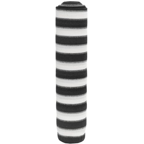Zaunblende Anthrazit und Weiß 1,8x50 m HDPE 195 g/m² vidaXL (1/5)
