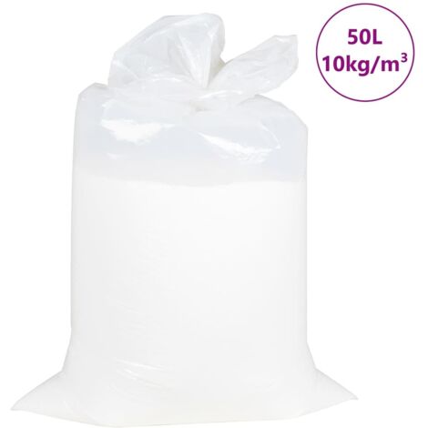 Sitzsackfüllung EPS 50 L Weiß 10 kg/m³ vidaXL