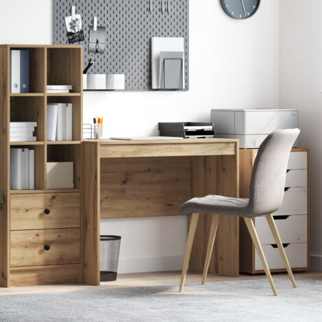 Schreibtisch Artisan Eiche Holzwerkstoff 90 x 50 x 76 cm vidaXL312169