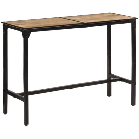 vidaXL Stehtisch 150x55x107 cm aus massivem Mangoholz