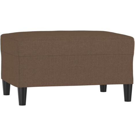 Fußhocker Braun 70x55x41 cm Stoff vidaXL