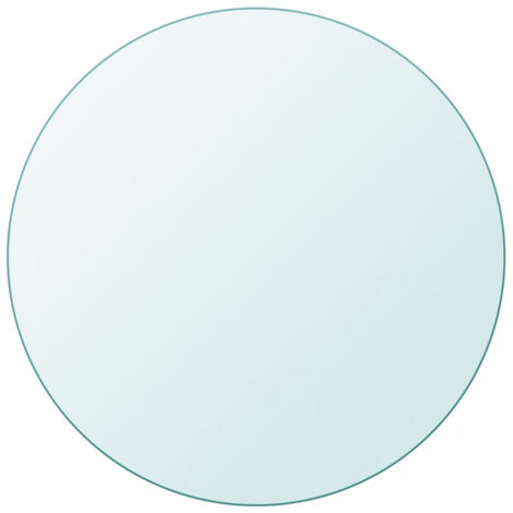 vidaXL Rundes Tischblatt aus Sicherheitsglas 600 mm