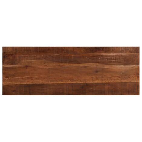 Tischplatte 140x50x2,5 cm Rechteckig Altholz Massiv vidaXL