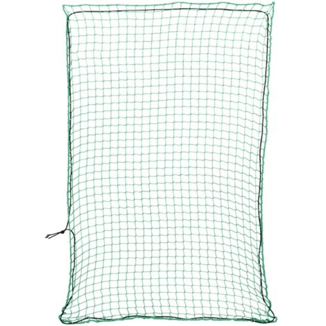 Anhängernetz mit Gummiseil Grün 5x3,5 m PP vidaXL474762