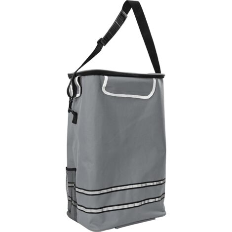 Einkaufswagen Grau 36,5 x 46,5 x 100,5 cm Oxford Stoff vidaXL