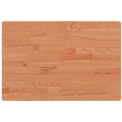 vidaXL Waschtischplatte 60x40x2,5 cm Massivholz Buche