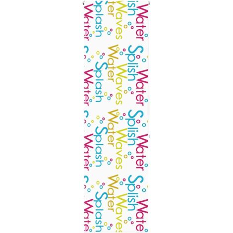 Duschrollo 60x240 cm Stoffbreite 56 cm vidaXL431870