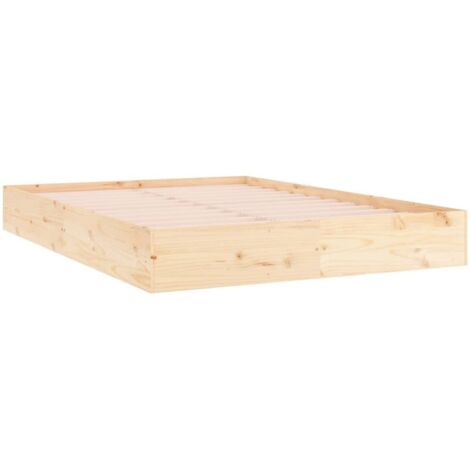 Massivholzbett ohne Matratze 160x200 cm vidaXL