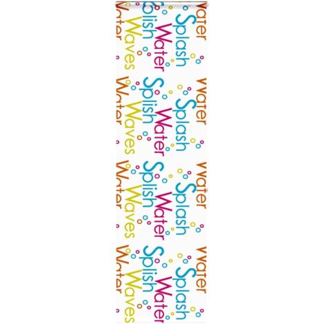 Duschrollo mit Kassette 80x240 cm Stoffbreite 76 cm vidaXL