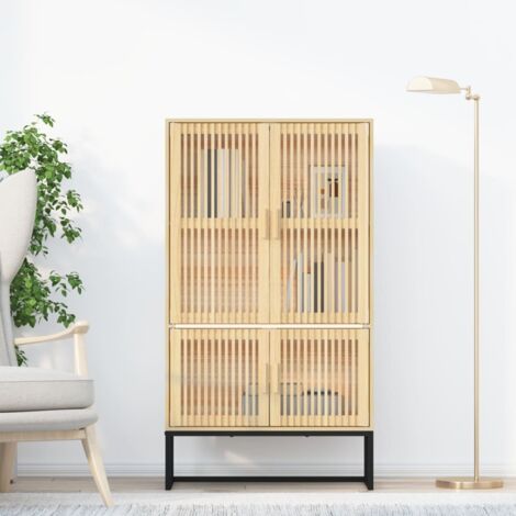 Hoher Buffet 70x35x125 cm aus Holzwerkstoff