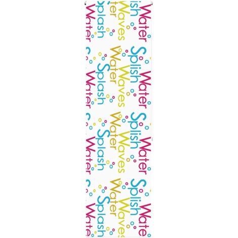 Duschrollo 80x240 cm Stoffbreite 76 cm vidaXL575627 (1/5)