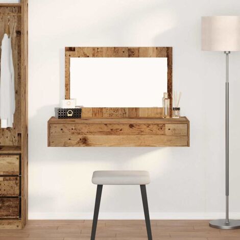 Schminktisch mit Speicher Braun 100 x 40 x 70 cm Holzwerkstoff vidaXL
