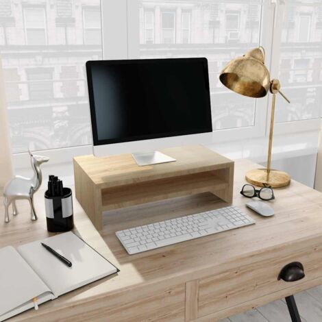 vidaXL Monitorständer Sonoma-Eiche 42x24x13 cm Ingenieurholz