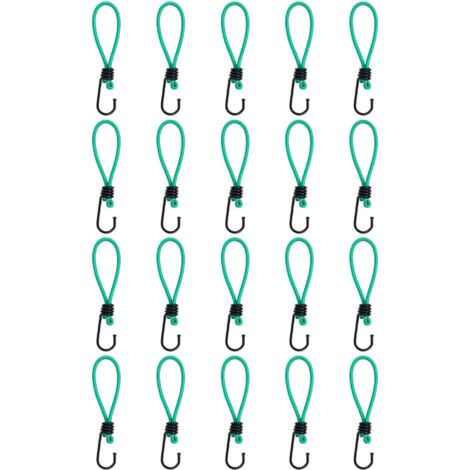 Spanngummis mit Haken 20 Stk. 15 cm vidaXL595057