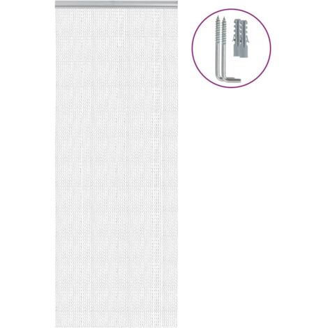 vidaXL Chain Door Fly Screen 80x221 cm Aluminium