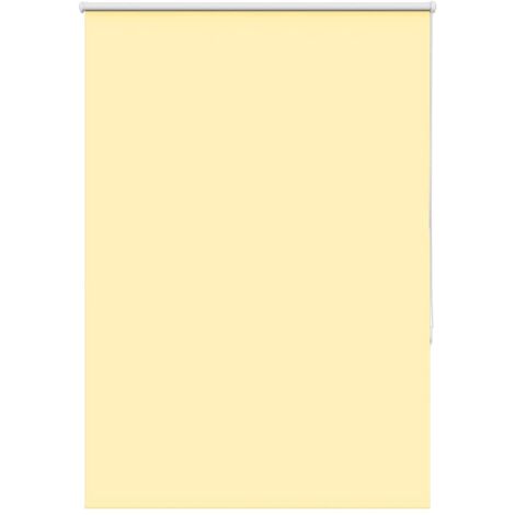 Verdunkelungsrollo Gelb 90x150 cm Stoffbreite 85,7 cm Polyester vidaXL