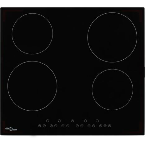 Ceranfeld 4 Kochzonen Touch-Control 6000 W