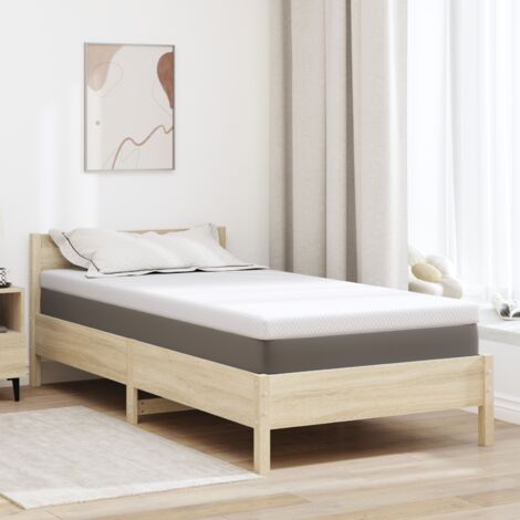 Matratzenpads Weiß 100 x 200 cm 100% Polyester Jacquardstoff vidaXL