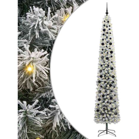 Künstlicher Weihnachtsbaum mit 300 LEDs mit Ständer Grün 270 cm vidaXL