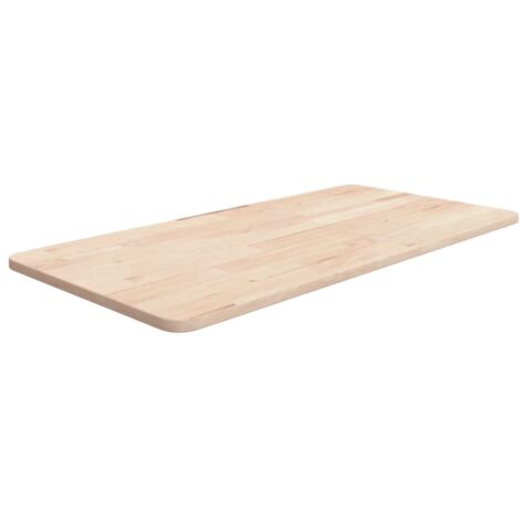 Waschtisch 80x40x1,5 cm Unbehandeltes Massivholz