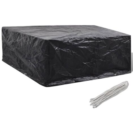 vidaXL Garden Furniture Cover 10 Eyelets 260x260x90 cm