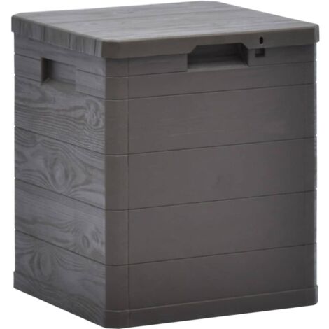 vidaXL Garten-Aufbewahrungsbox 90 L Braun