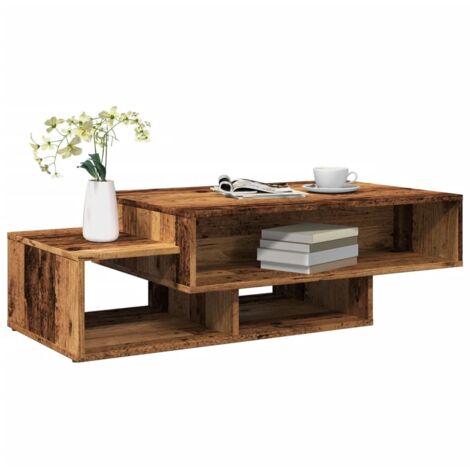 Couchtisch Altholz-Optik 105x55x32 cm Holzwerkstoff vidaXL