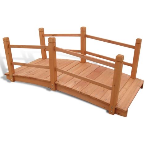 Gartenbrücke 140x60x56 cm vidaXL